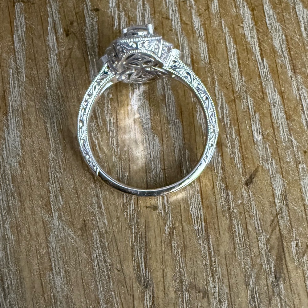 Neil Lane Artistry Lab-Grown Diamond Vintage-Style Engagement Ring 1-3/8 CTTW - Picture 6 of 6
